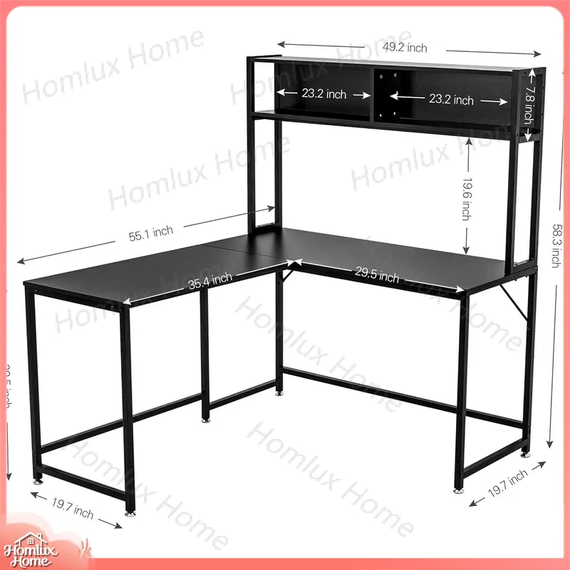 Heavy Duty Gaming Desk with RG - đánh giá và giá Desk Setup L Shaped