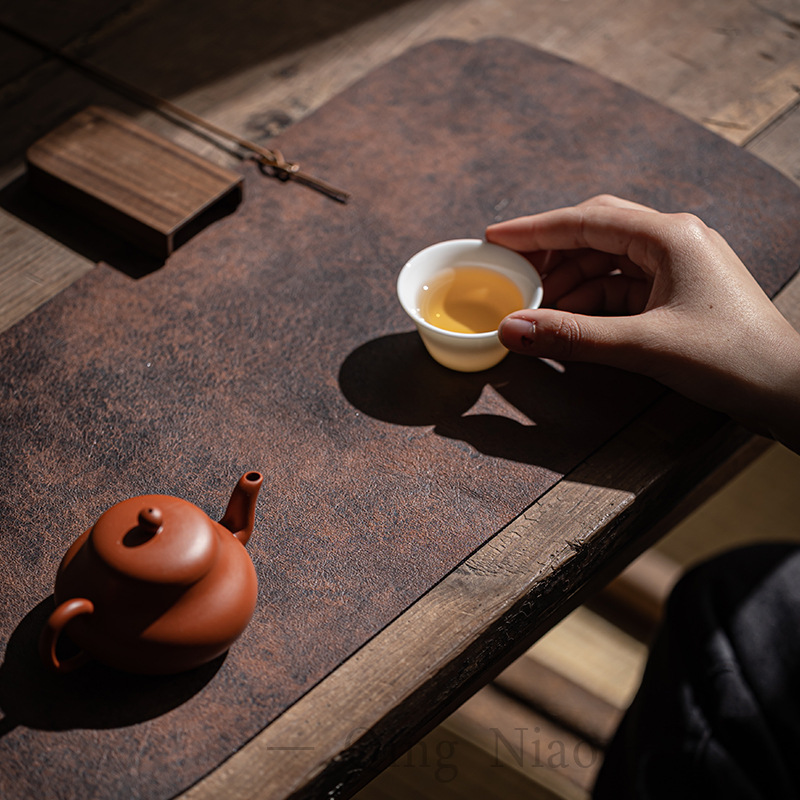 1PCS Retro Waterproof Tea Mat  - đánh giá và giá Desk Setup Minimalist