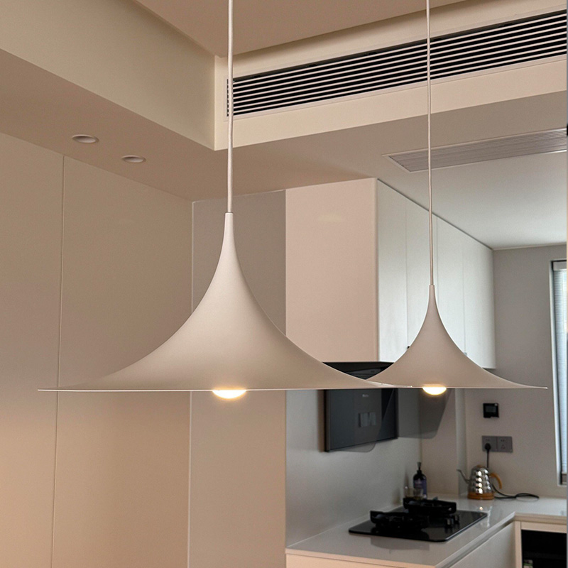 Danish Designer LED Pendant Li - đánh giá và giá Desk Setup Minimalist